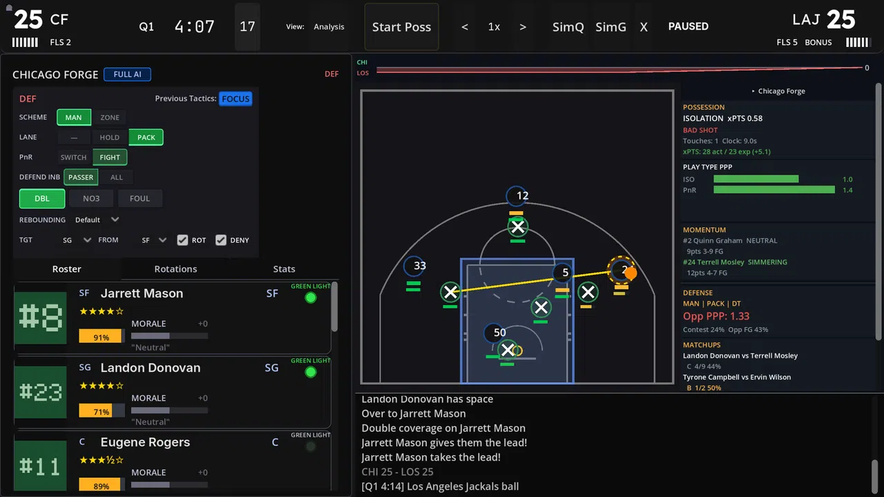 Hardwood Basketball Manager Screenshot 4
