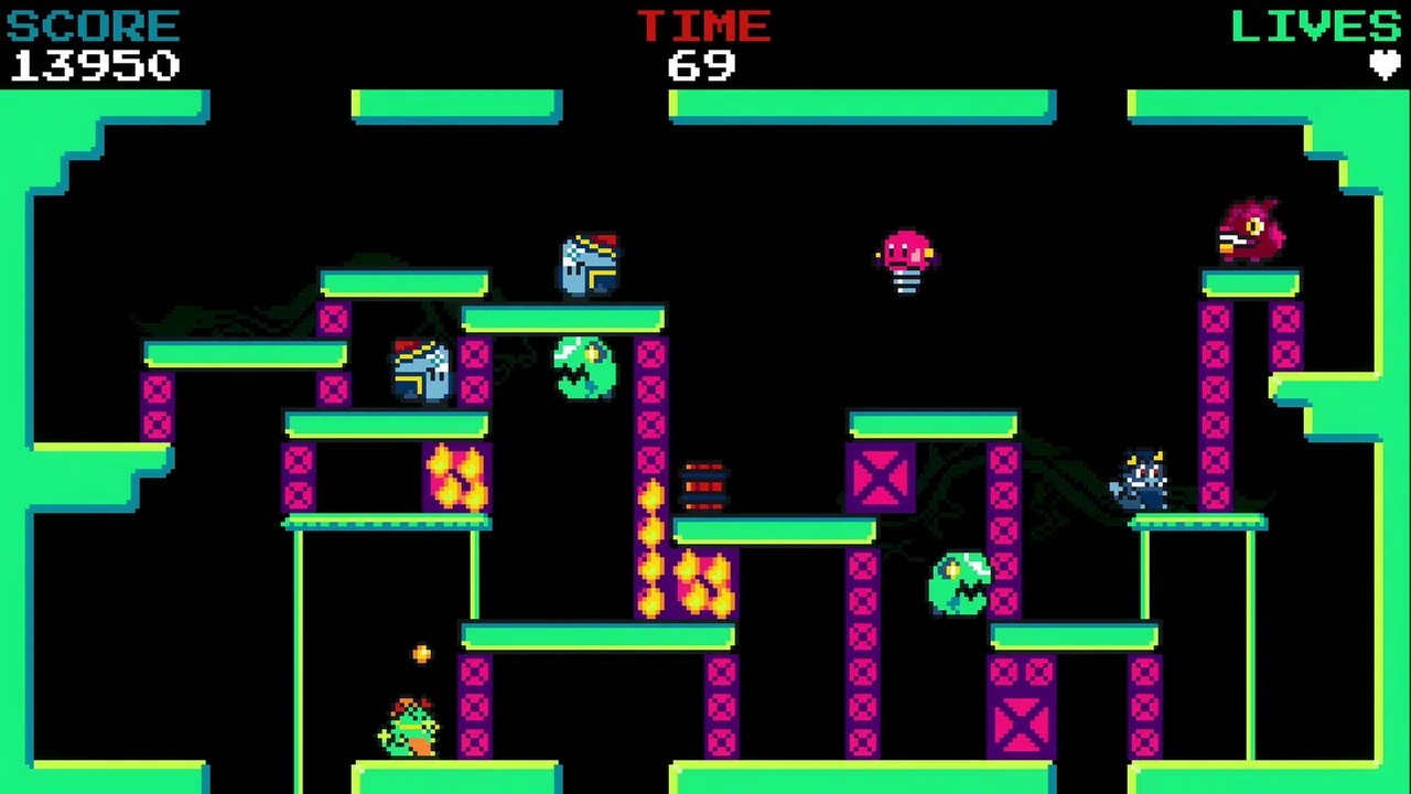Dragon Dragon Fire Fire Deluxe Demo Screenshot 1