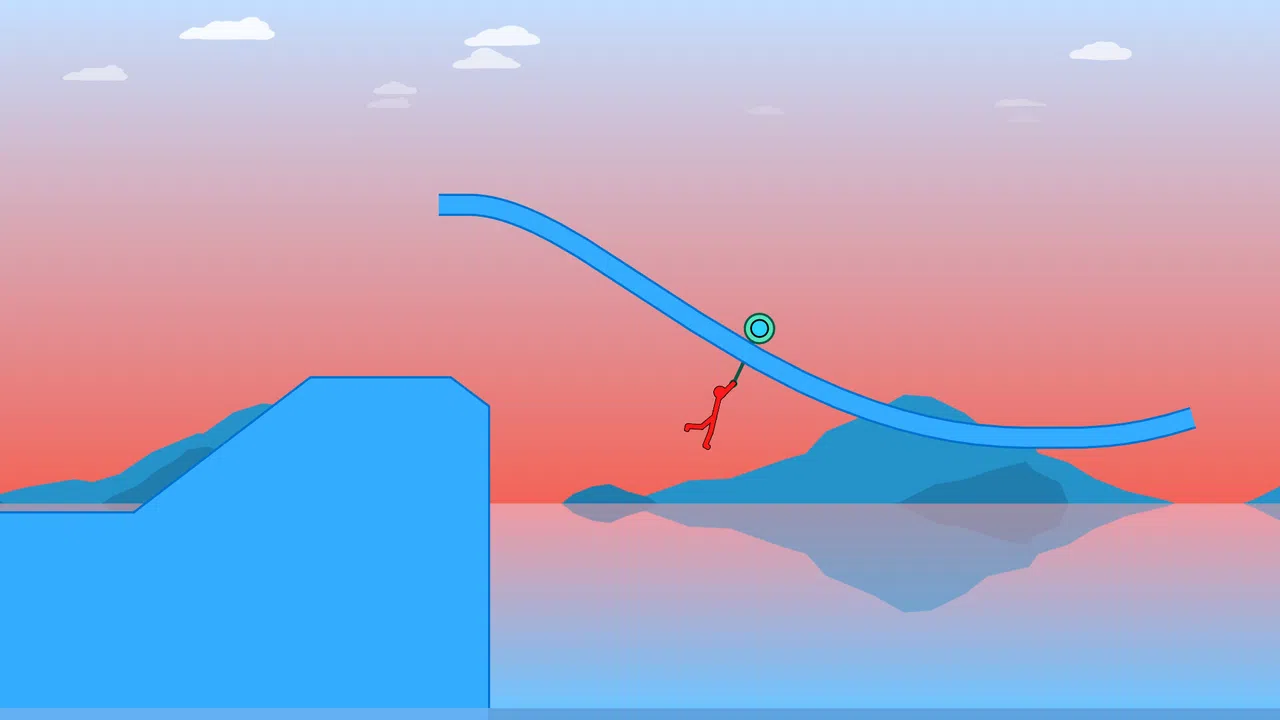 Stickman Obstacle Course Screenshot 1