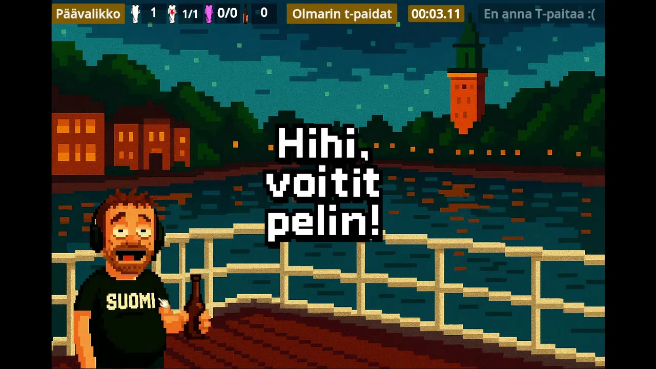 Olmari ja T-paita Screenshot 1