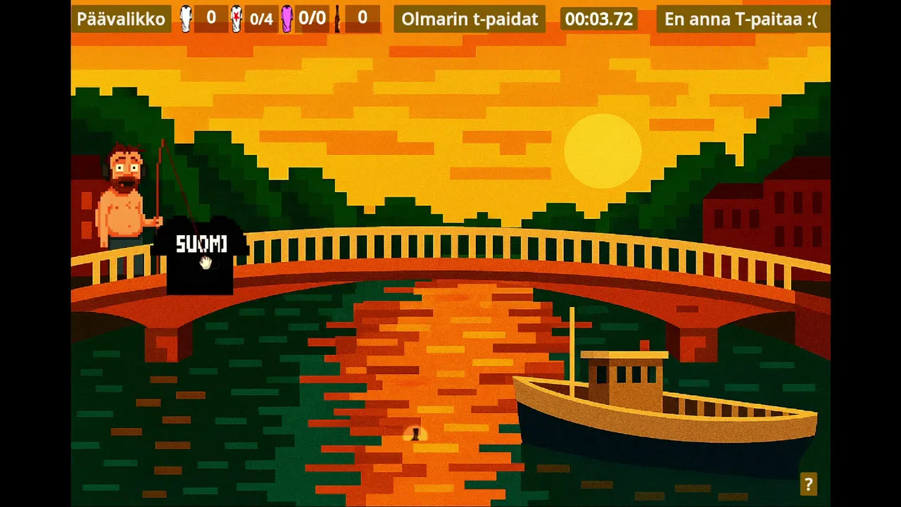 Olmari ja T-paita Screenshot 3