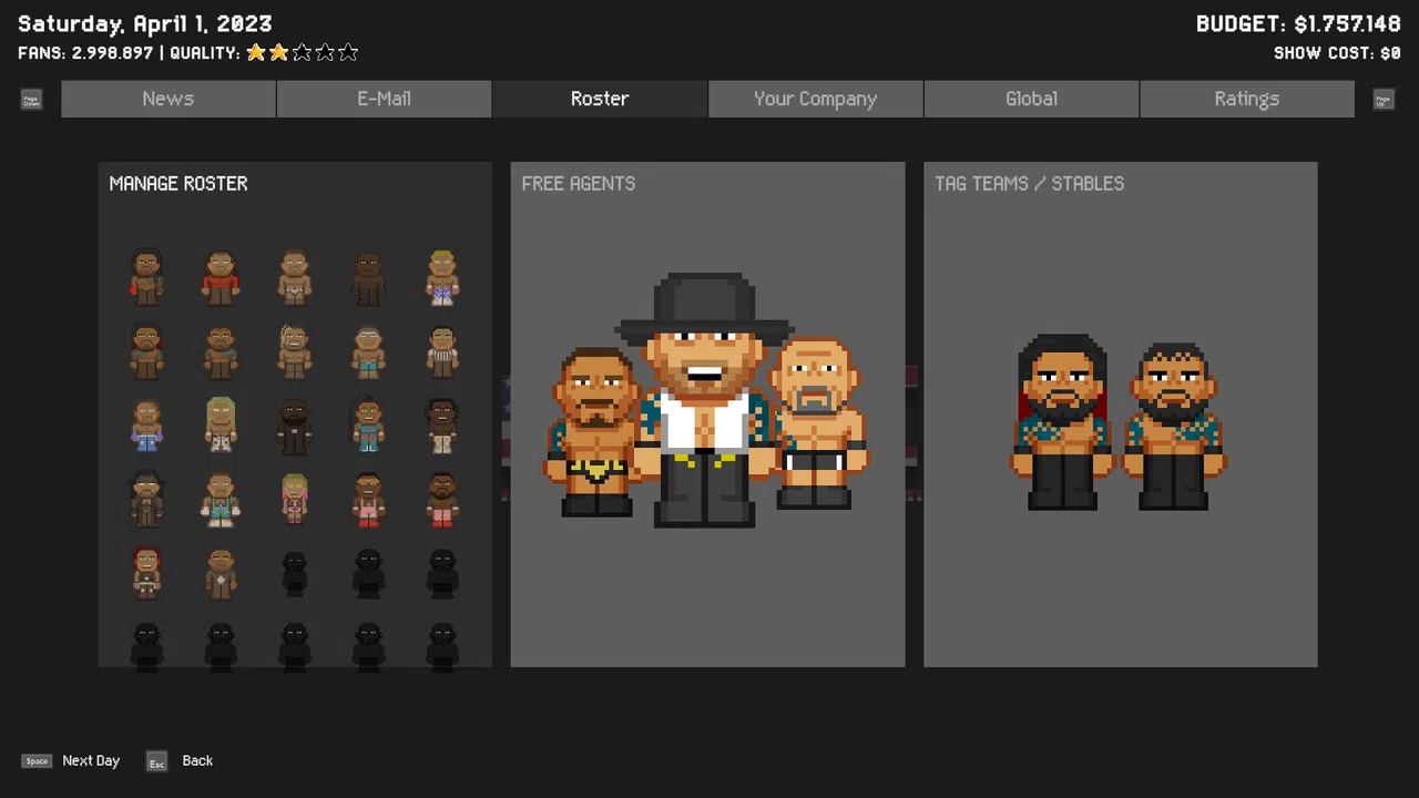 Wrestling Manager 2023 Screenshot 0