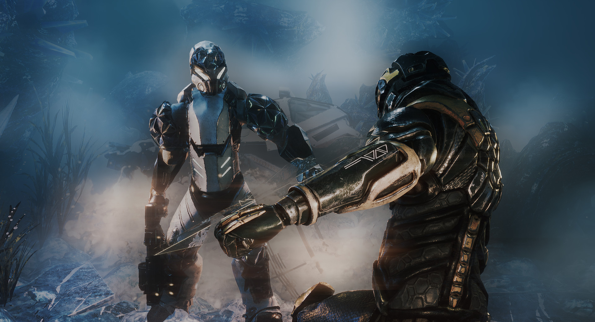 Orange Cast: Sci-Fi Space Action Game Screenshot 0