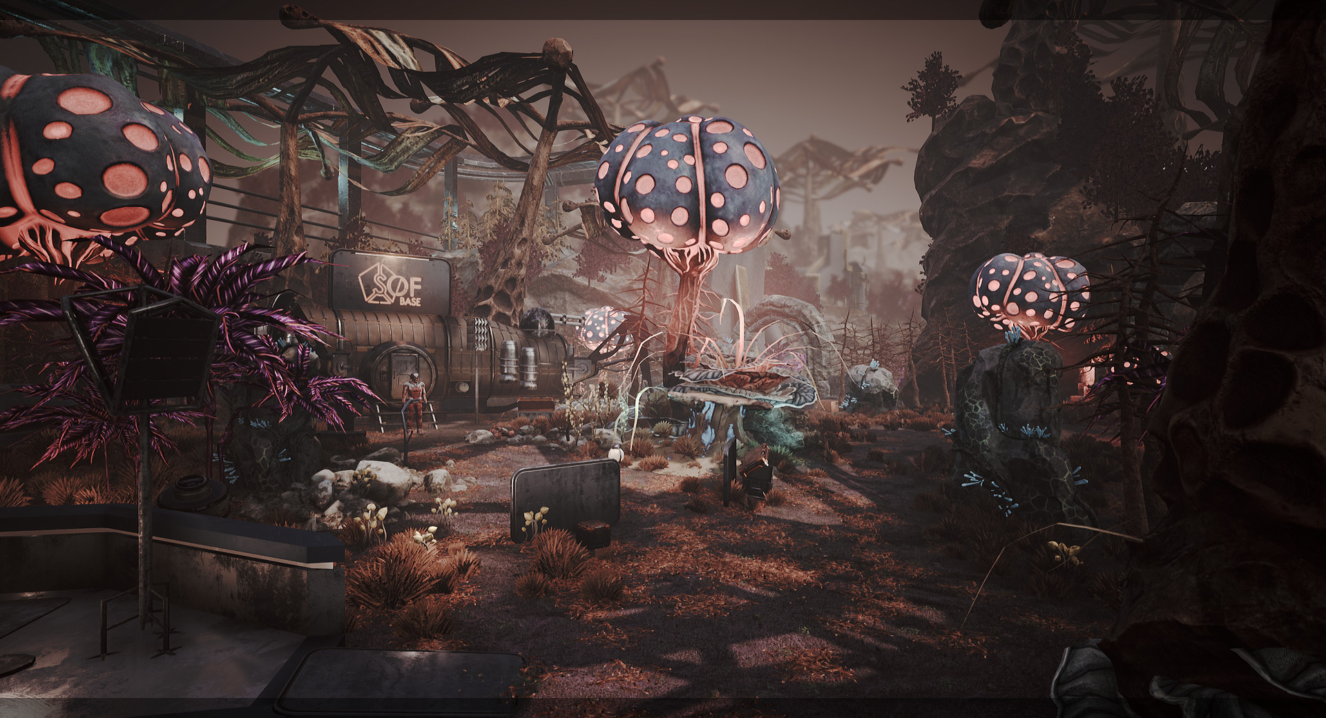 Orange Cast: Sci-Fi Space Action Game Screenshot 8