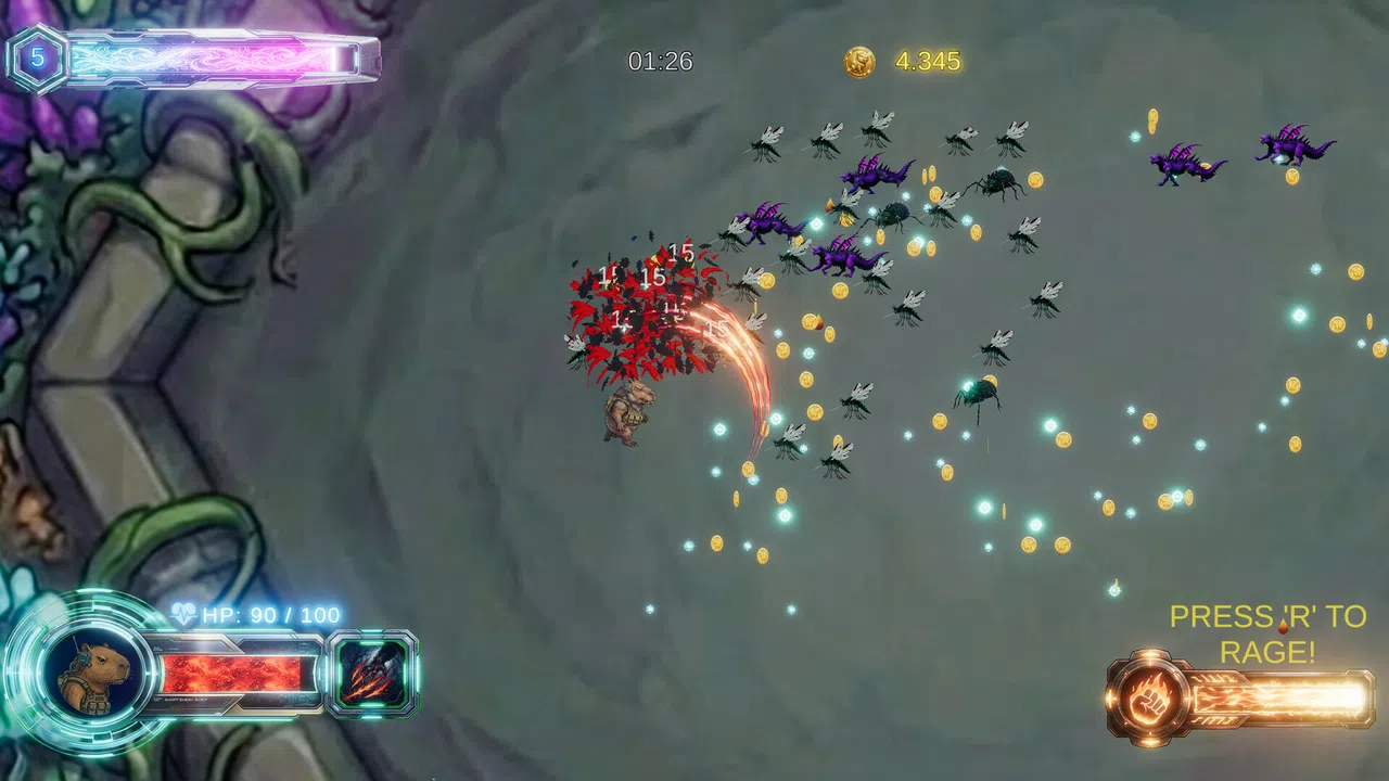 Capy Chaos Screenshot 1