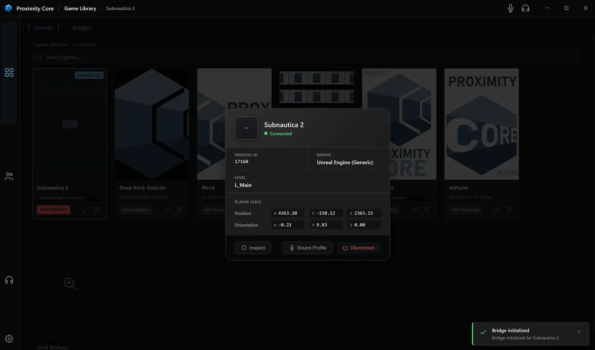 Proximity Core Screenshot 1
