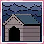 The doghouse icon