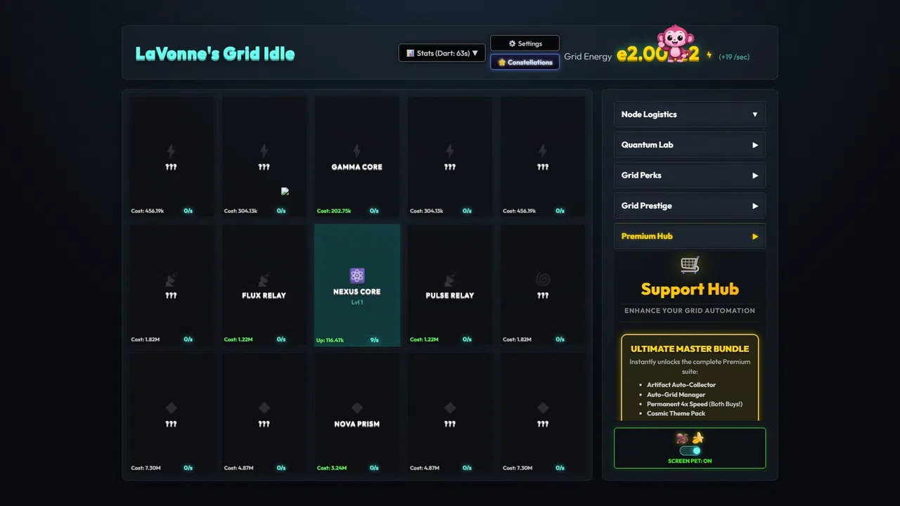 LaVonne's Grid Idle Screenshot 11