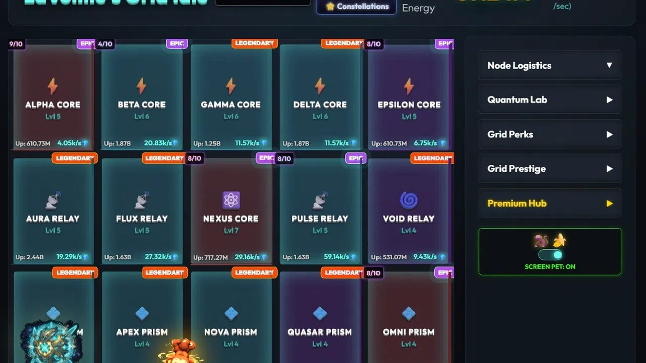 LaVonne's Grid Idle Screenshot 0