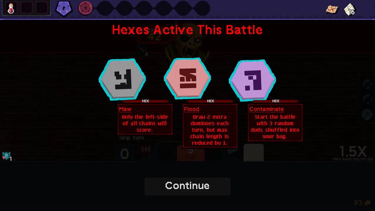 Pipfiend: The Demonic Domino Deckbuilder Screenshot 2