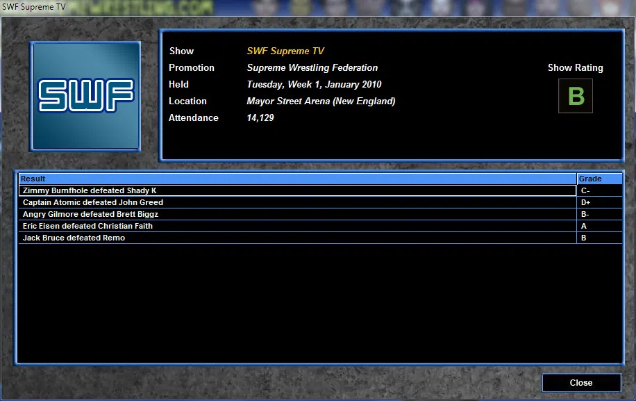 Total Extreme Wrestling 2010 Screenshot 13