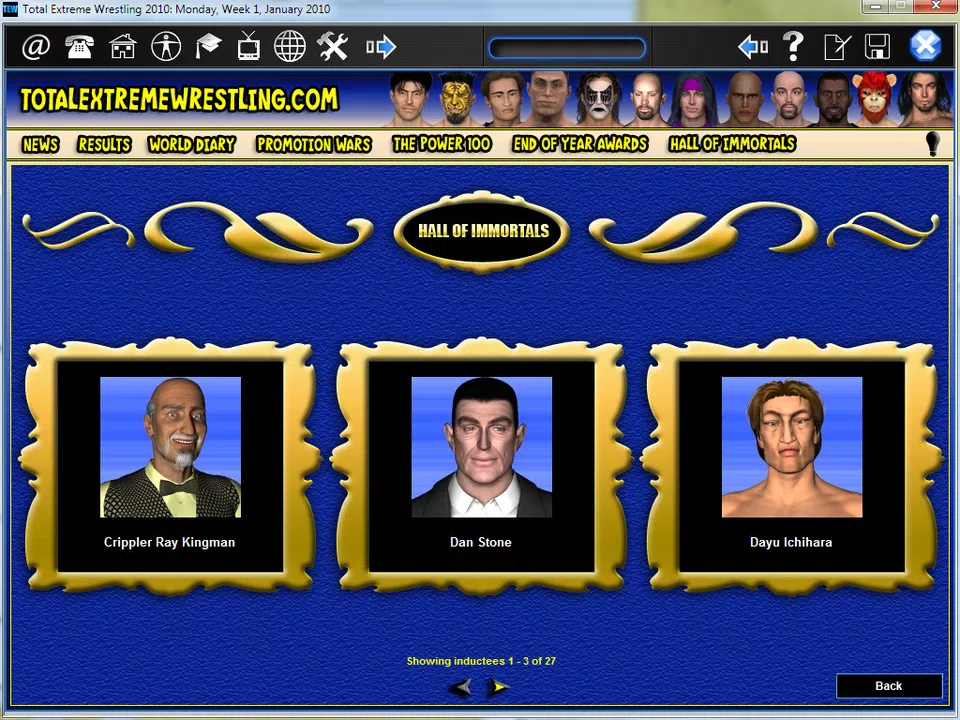 Total Extreme Wrestling 2010 Screenshot 0