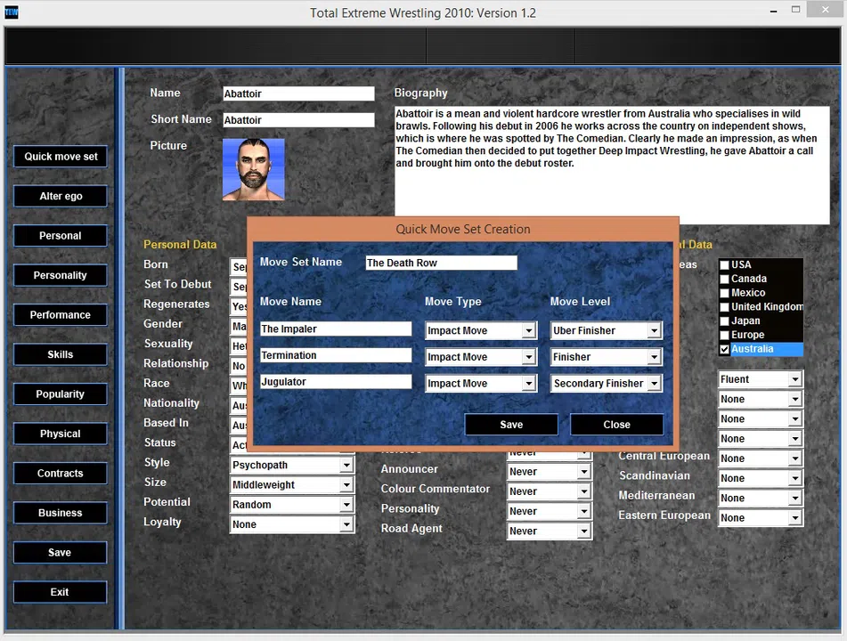 Total Extreme Wrestling 2010 Screenshot 4