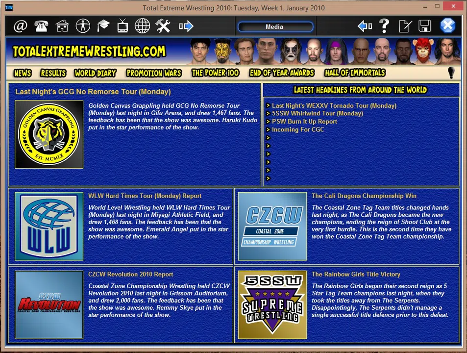 Total Extreme Wrestling 2010 Screenshot 12