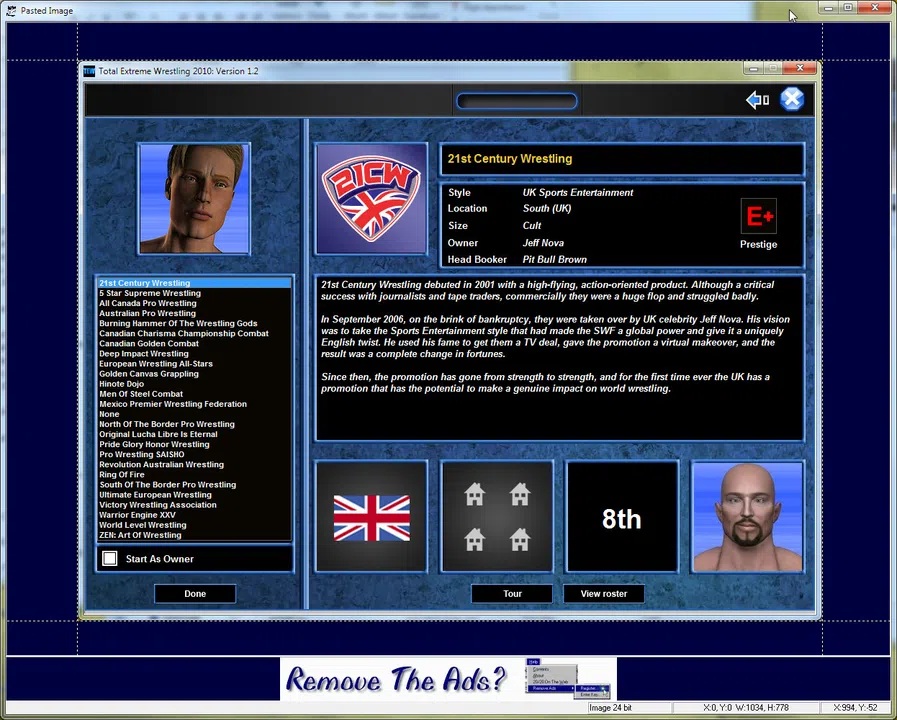 Total Extreme Wrestling 2010 Screenshot 14