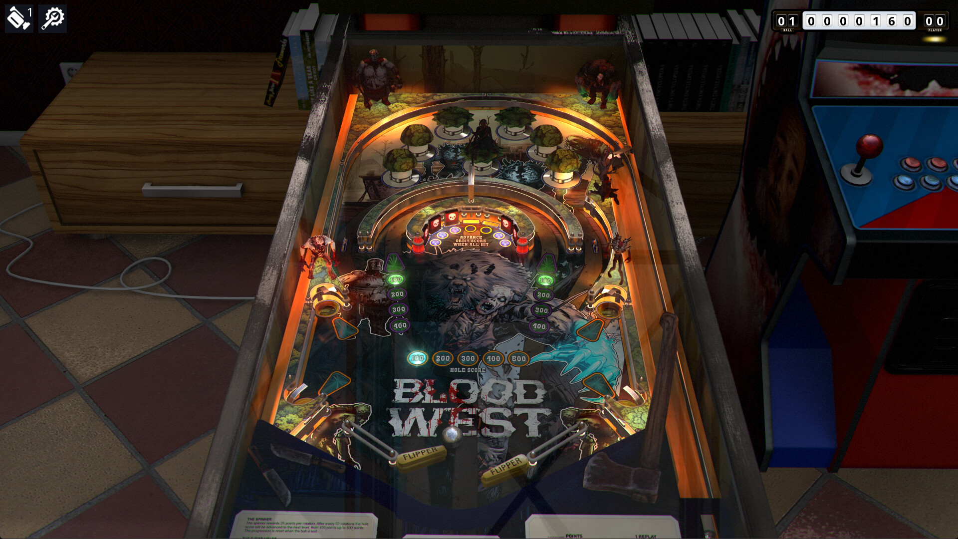 Zaccaria Pinball - Blood West Table Pack Screenshot 0