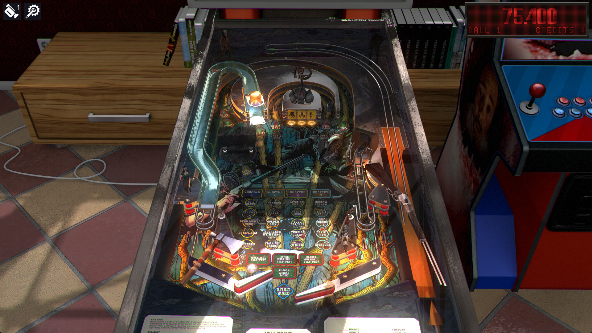 Zaccaria Pinball - Blood West Table Pack Screenshot 2