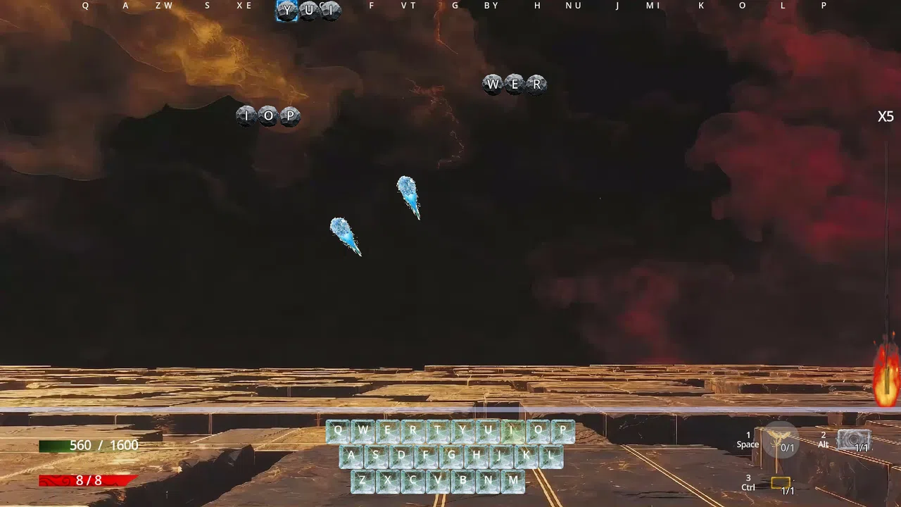 Keyboard Warrior: Type to Destroy Screenshot 1