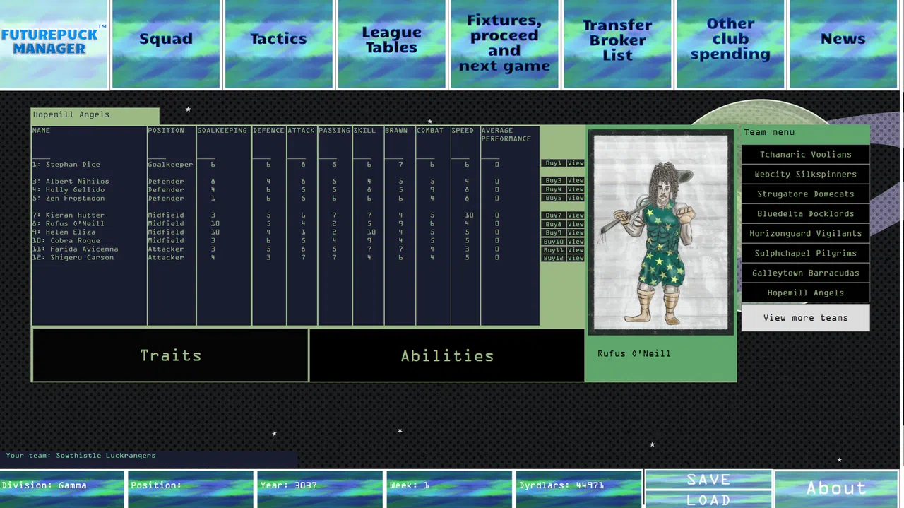 FuturePuck Manager Screenshot 0