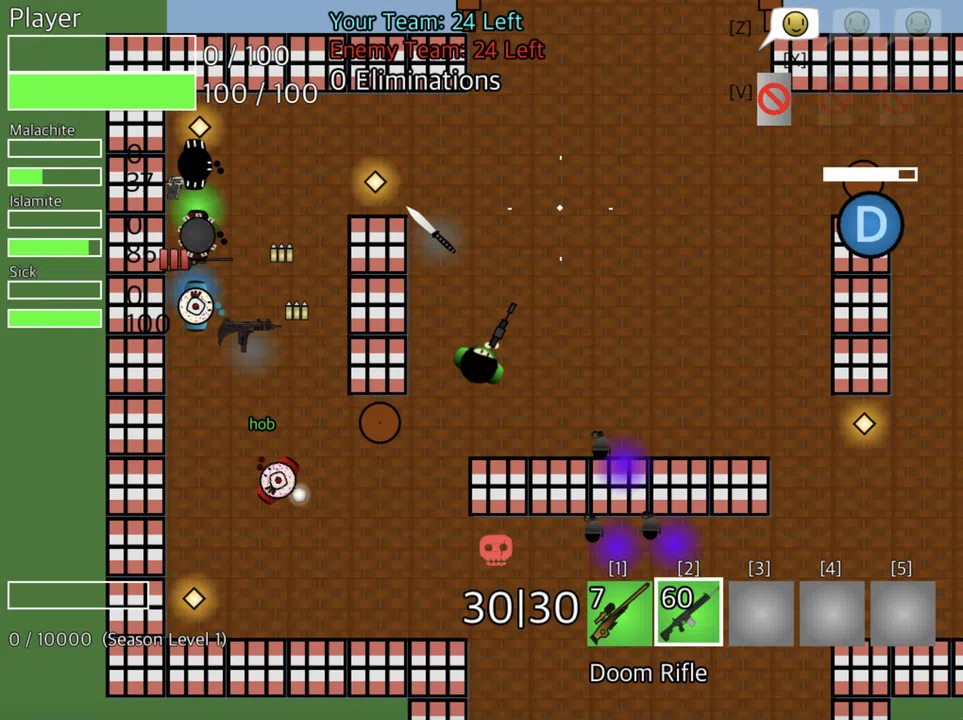 GRIDROYALE Battle Royale Screenshot 3