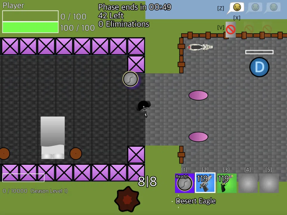 GRIDROYALE Battle Royale Screenshot 0