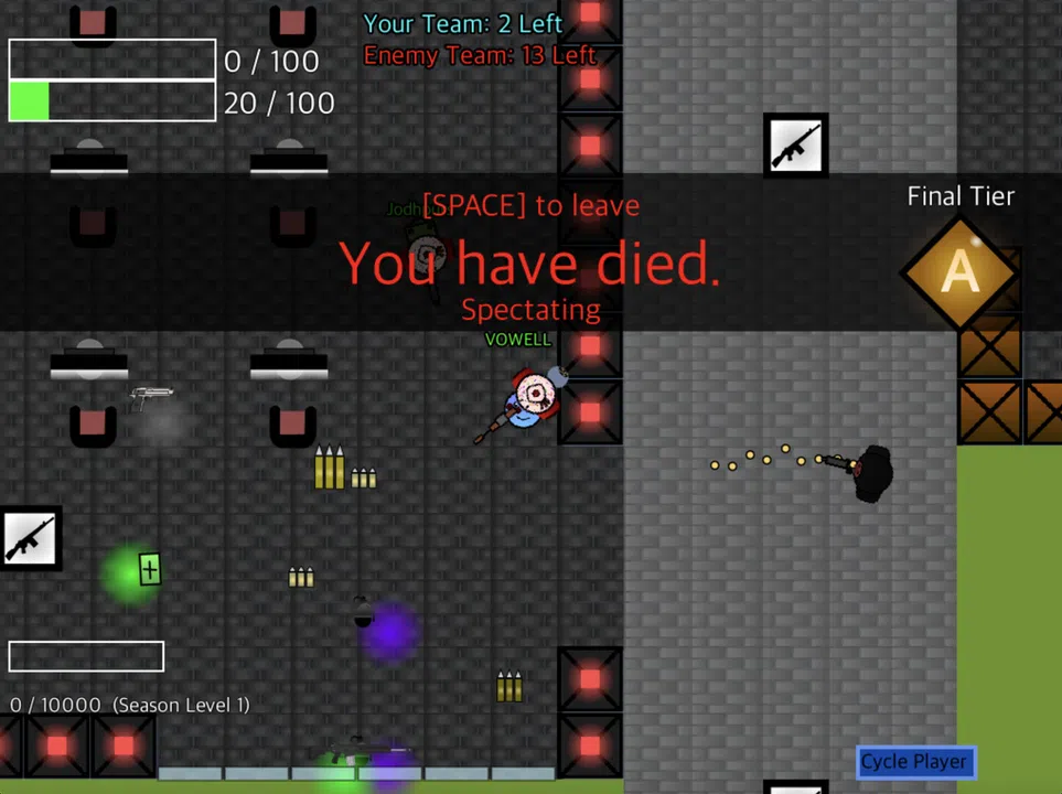GRIDROYALE Battle Royale Screenshot 4