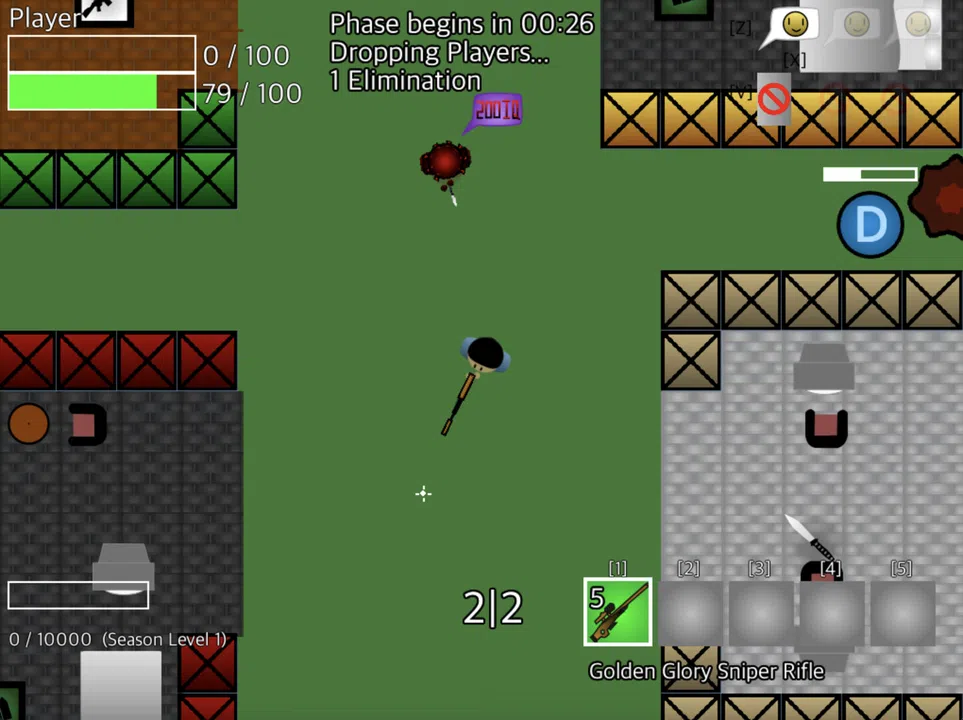 GRIDROYALE Battle Royale Screenshot 2