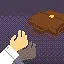 Trip to the ground icon