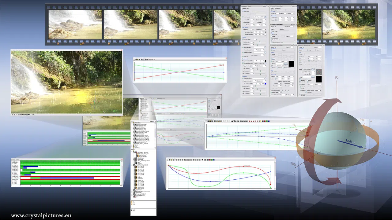 3D ParticleGen Visual FX Screenshot 0