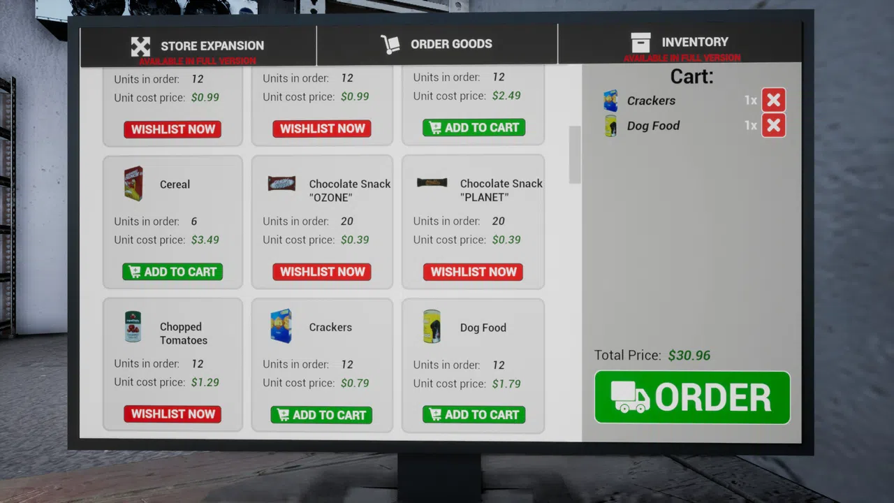 Grocery Store Simulator: Prologue Screenshot 2