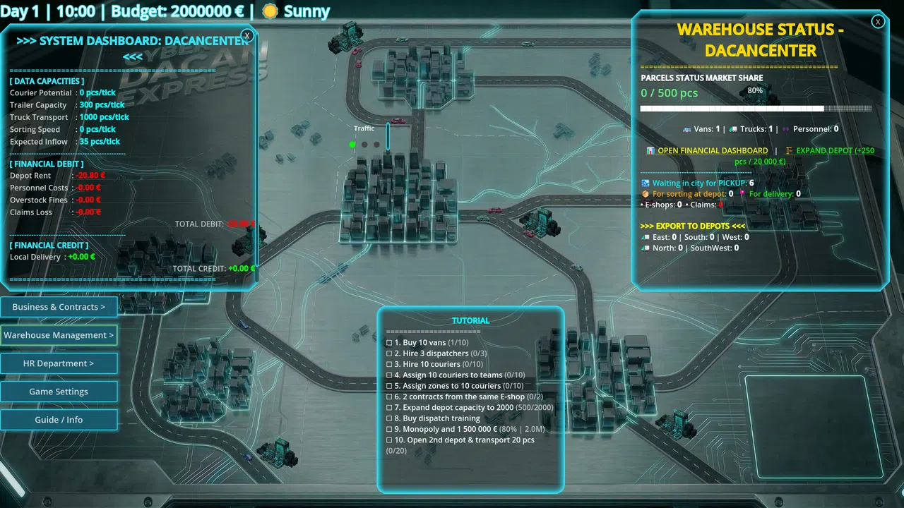 Dacan Express: Logistic manager Screenshot 4