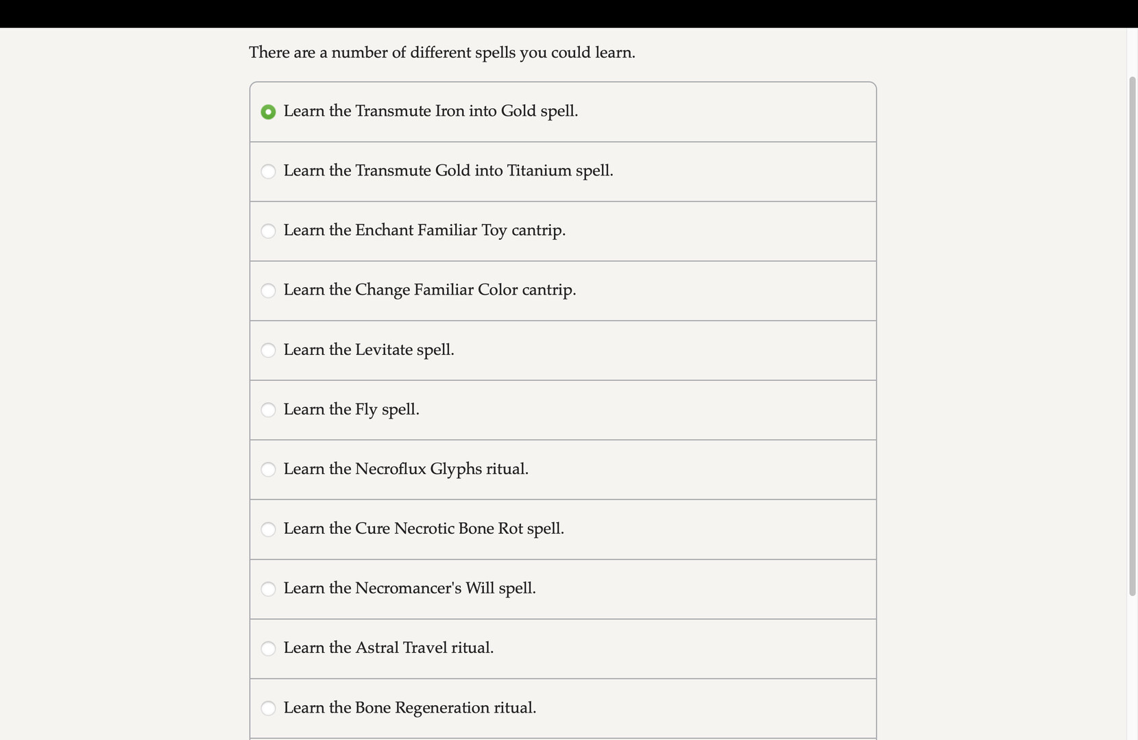 Life as a Lich Demo Screenshot 0