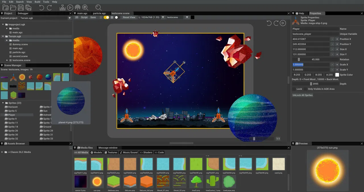 AppGameKit Studio Screenshot 3