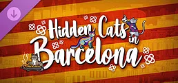 Hidden Cats in Barcelona - Coloring Book and Poster