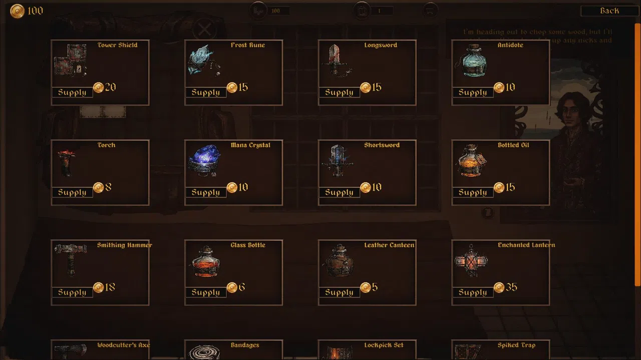 Backpack Alchemist: Medieval Shop Simulator Screenshot 2