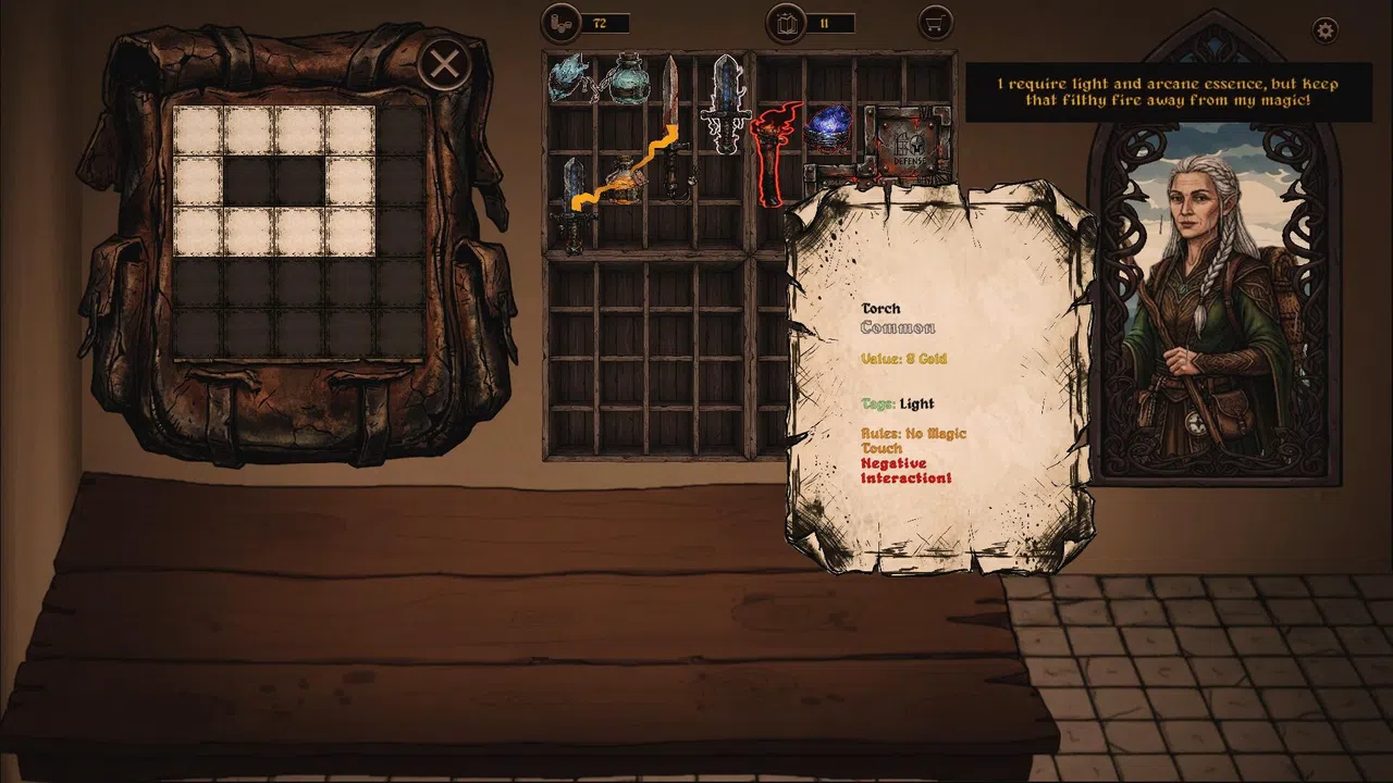 Backpack Alchemist: Medieval Shop Simulator Screenshot 4