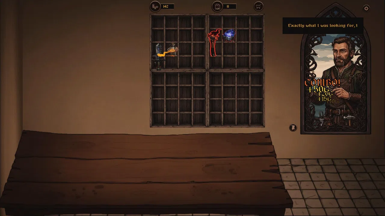 Backpack Alchemist: Medieval Shop Simulator Screenshot 9