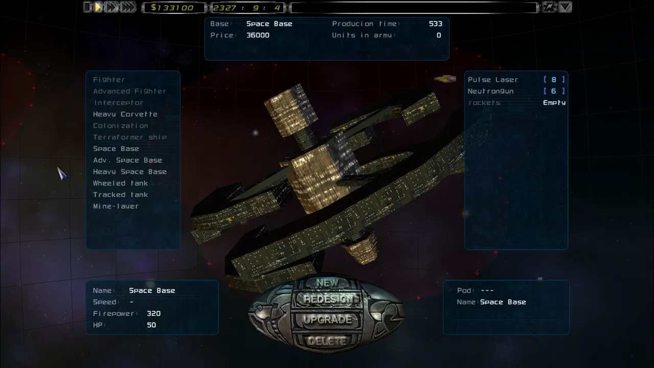 Imperium Galactica II Screenshot 1