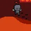 Tried to swim in lava icon