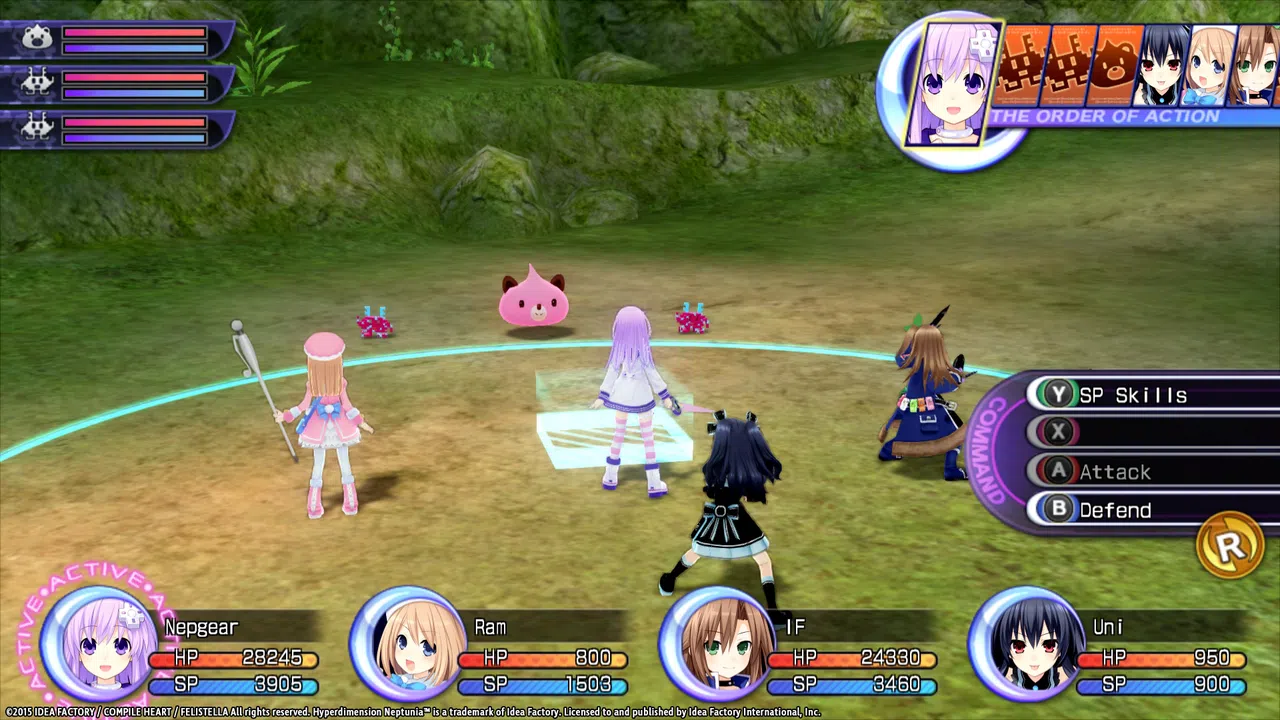 Hyperdimension Neptunia Re;Birth2 Lily-ad Dungeon Screenshot 3