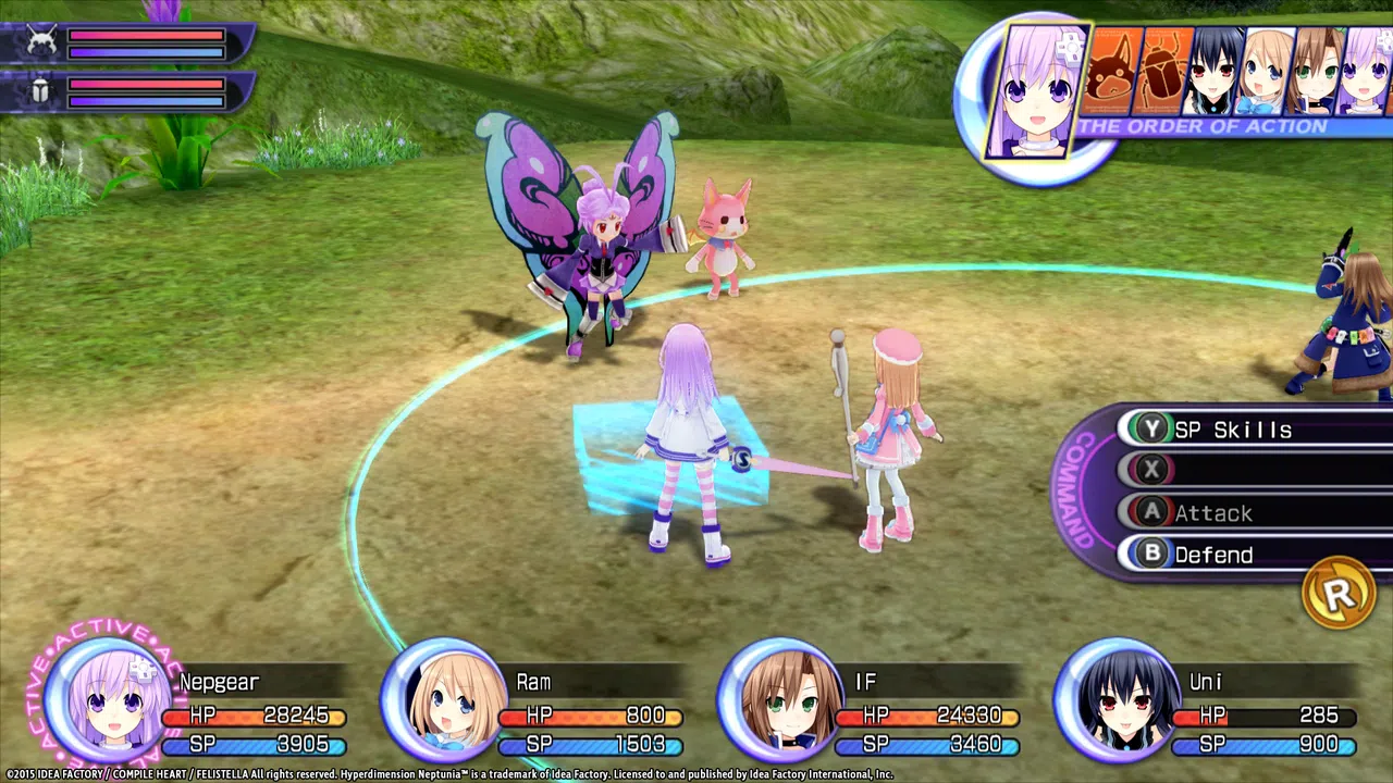 Hyperdimension Neptunia Re;Birth2 Lily-ad Dungeon Screenshot 5