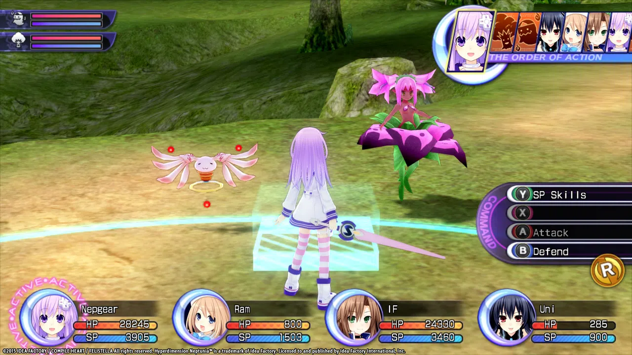 Hyperdimension Neptunia Re;Birth2 Lily-ad Dungeon Screenshot 2