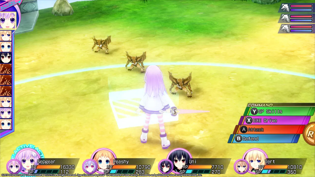Hyperdimension Neptunia Re;Birth3 Mini Island Screenshot 3