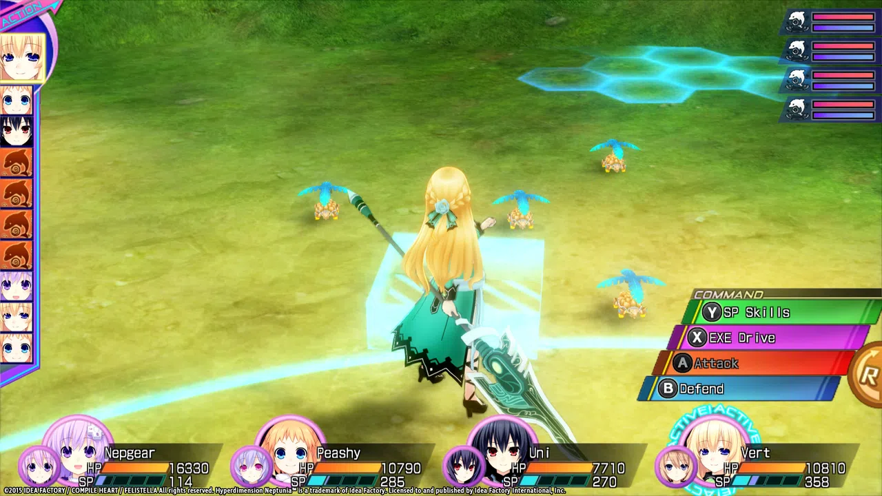 Hyperdimension Neptunia Re;Birth3 Mini Island Screenshot 2