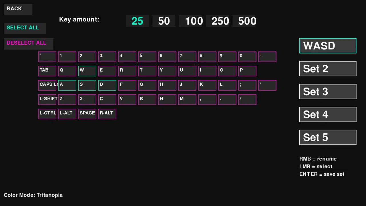 Keyboard/Keybind Practice (BYO) Screenshot 3