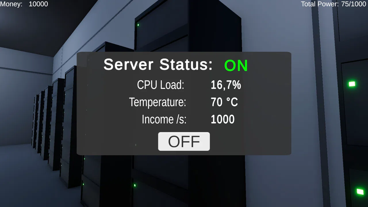 Uptime 99.9%: Datacenter Simulator Screenshot 3