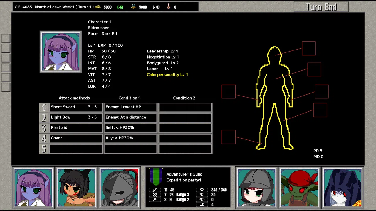 Dungeon4X Screenshot 4