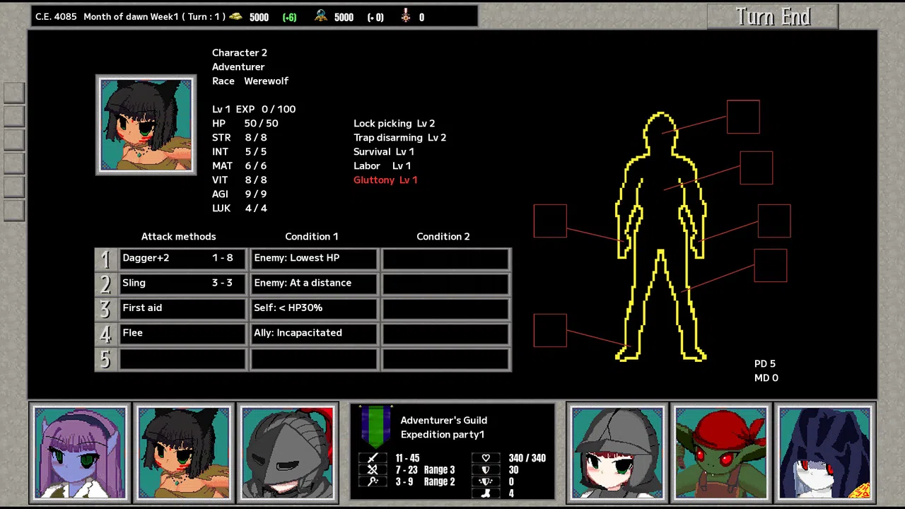 Dungeon4X Screenshot 5