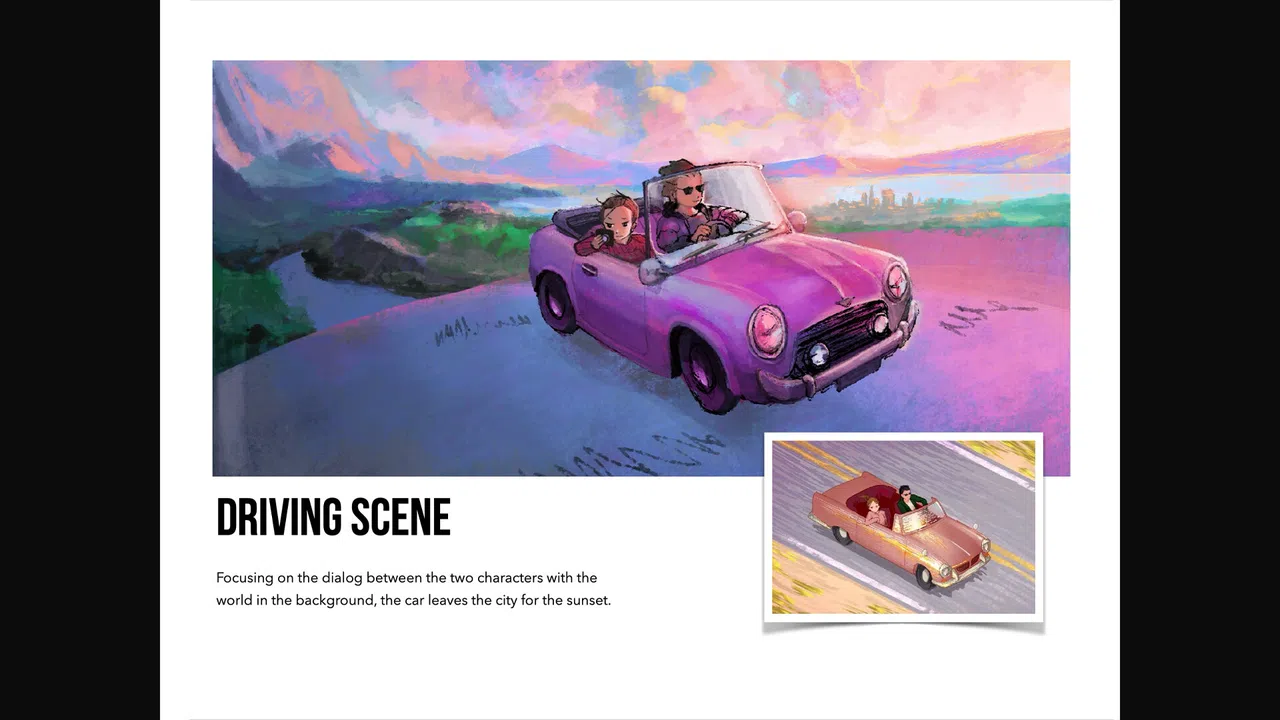 Sunset Drive Art Collections Screenshot 1