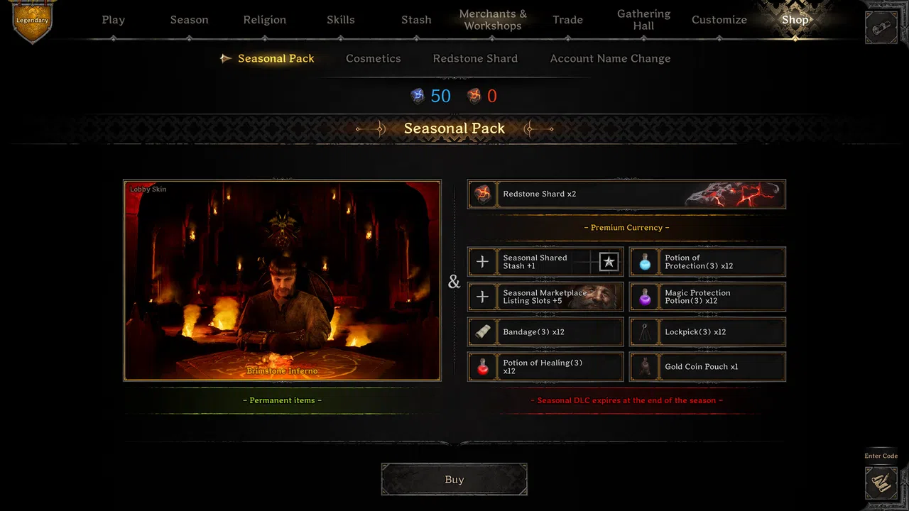 Dark and Darker - EAS9 Seasonal Pack Screenshot 0